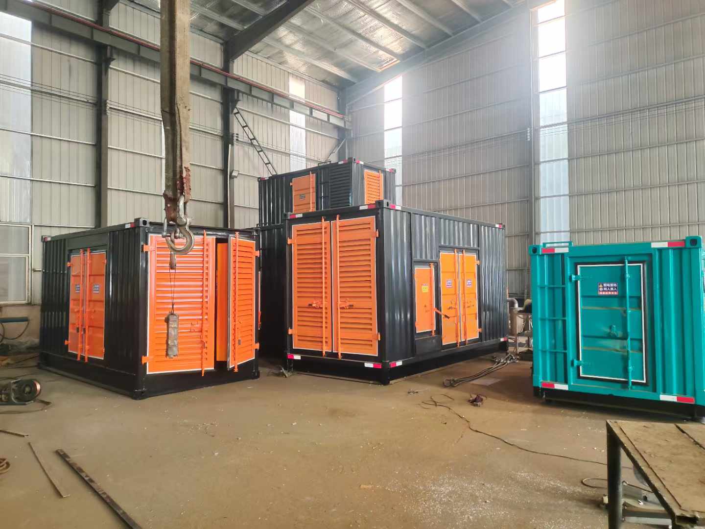 新河500kw柴油发电机组可以带动多少功率设备?